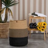Aberto Design dekorativna korpa Coco24014, 22x22x35 cm, crno-braon Cene