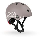 Kaciga Scoot&Ride Brown Lines XXS-S | Shoptok.si