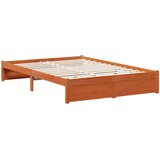  Krevetna konstrukcija 3 pcs Vosak smeđa Čvrsto borovo drvo | shoptok.hr