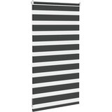  Zavjesa zebra crna 90x100 cm širina tkanine 85,9 cm poliester | shoptok.hr