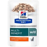  10 + 2 gratis! Hill's Prescription Diet mokra mačja hrana 12 x 85 g - w/d s piščancem | shoptok.hr