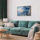  Plakat Symphony of Light: Sun and Clouds Playing Together on a Beautiful Sky 60x40 Zlatni okvir | shoptok.hr