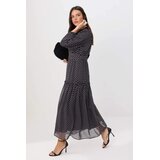Trendyol Modest Ženska haljina Tctss25Eb00063, Crna Cene