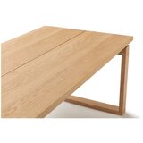 Marckeric Jedilna miza z mizno ploščo v hrastovem dekorju 100x220 cm Rina – | Shoptok.si