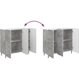  Kreveta Betonska siva 89 x 34,5 x 82 cm Konstruirano drvo | shoptok.hr