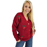 Pri Warm and cozy women's sweater with cherries in autumn LARAMIE | shoptok.hr