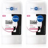 Nivea Black & White Invisible Clear trdi antiperspirant ugodno pakiranje Cene