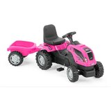 Playtime 956 traktor na pedale sa prikolicom roze Cene