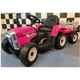 Cars4kids 12V Traktor s prikolicom pink Cene