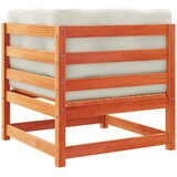  6-dijelni set vrtnih sofa s jastucima voštano smeđi od borovine | shoptok.hr