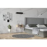 L'essentiel Maison Noćni ormarić Tenby 45x63x30cm Hrast-Crni | ePonuda.com