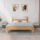  Noćni ormarići 2 kom boja betona 50x46x50 cm konstruirano drvo | Eponuda.com