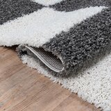 Lesnina XXXL PREPROGA Z VISOKIM FLOROM Milano 140/200 cm tkano siva, bela | Shoptok.si