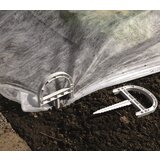  Držač folije za zemlju (Plastika, Bijele boje) Cijene