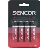 Sencor baterija R06 aa 4BP cink karbon 1/4 cene