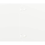  Rubovi za travnjak 30 kom Bijeli 20x103 cm Hladno valjani čelik | shoptok.hr