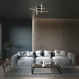 BRILO led plafonski luster rey 4xLED/6W/230V crna | Eponuda.com
