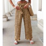 UR/CEO Brown wide pleated pants Berbenno | Shoptok.si