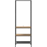  Stalak za odjeću s policom Umjetnički hrast 60 x 30 x 171 cm | shoptok.hr