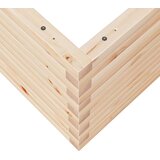  Vrtno cvetlično korito 50x50x45,5 cm trdna borovina | Shoptok.si