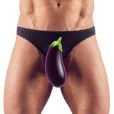 Svenjoyment Stretchy String with Opening for Penis & Testicles 2110270 Black S | shoptok.hr