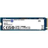 Kingston M.2 nvme 2TB ssd, NV2, pcie gen 4x4, read up to 3,500 mb/s, write up to 2,800 mb/s, (single sided), 2280 Cene