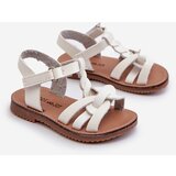 Boto Children's Sandals with Velcro Fastening White Marimona | Shoptok.si