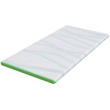  Nadmadrac Bijela i zelena 90 x 200 cm Jakard tkanina | shoptok.hr