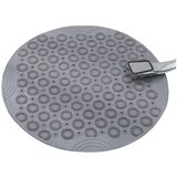 INF Nedrseča kopalniška podloga, TPE tuš podloga z drenažnimi luknjami, 30 cm okrogla Grey, (22106194) | Shoptok.si