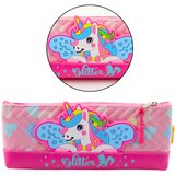 Pencil Case School Kit with Unicorn Pink 20 x 8.5cm | Shoptok.si