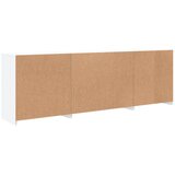  Komoda s LED svjetlima bijela 202x37x67 cm | shoptok.hr