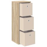  Strani šal s predalom Sonoma hrast 30,5 x 27 x 84,5 cm, (5000233847) | Shoptok.si