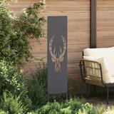  Privatnost u vrtu Antracit 32 x 140 cm Hladno valjana čelična | shoptok.hr