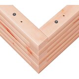  Vrtna sadilica 50 x 50 x 23 cm od masivnog drva duglazije | shoptok.hr