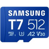 Samsung Spominska kartica T7, micro SDXC, 512GB, U3, V30, A2, UHS-I, 170 MB/s, (5000229135) Cene