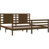  Za krevet boja meda od borovine 200 x 200 cm | shoptok.hr