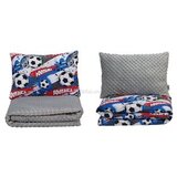  Dvostrani jorgan i jastuk 140x80 - FOOTBALL | Eponuda.com
