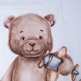 Jerry Fabrics Pamučna dječja posteljina za dječji krevetić 100x135 cm Medvídek "Plane" – | shoptok.hr