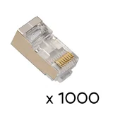 RJ45 metal cat 6 8P8C JWD-AD82 1000 kom (metal)