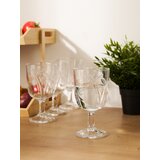 Sinsay Set čaša za vino s reljefnim uzorkom palmi 4 pack | shoptok.hr