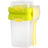 Vialli Design zelena kutija za međuobrok i obrok s priborom, vialli design, 650ml+230m Cijene