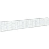  Gabionska košara s poklopcem 1000x50x150 cm pocinčano željezo | shoptok.hr