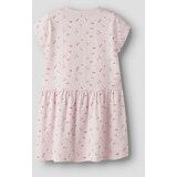 name it Obleka 'NMFVILINSE' zelena / roza / pastelno roza / pegasto rdeča | Shoptok.si