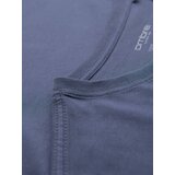 Ombre BASIC men's classic cotton T-shirt - blue denim | Shoptok.si