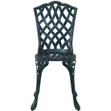 Bistro set za vrt 3 kom. Zelena Aluminij | shoptok.hr
