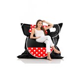 Atelier Del Sofa baštenska vreća za sednje Giant Love You, 180x140x30 cm, Crna Cene