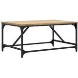  Stolić za kavu boja hrasta 75x50x35 cm konstruirano drvo | Eponuda.ba