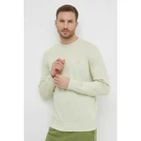 Calvin Klein Jeans Pulover moška, zelena barva