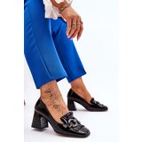 S. BARSKI Patent Leather Comfortable Pumps Black Mercy | ePonuda.com