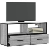 TV ormarić sivi Sonoma 80x31x39,5 cm Konstruirano drvo i metal | shoptok.hr
